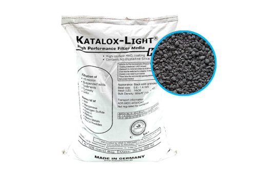 Katalox-Light katalytická filtrační hmota na železo a mangan | 28 l/30 kg/pytel